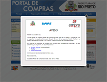 Tablet Screenshot of compras.empro.com.br